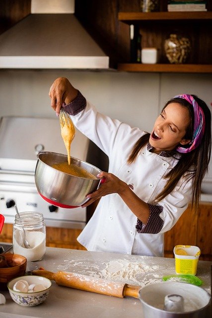 chef, cook, kitchen, flour, counter, preparation, cooking, ingredients, meal, chef, chef, chef, chef, chef